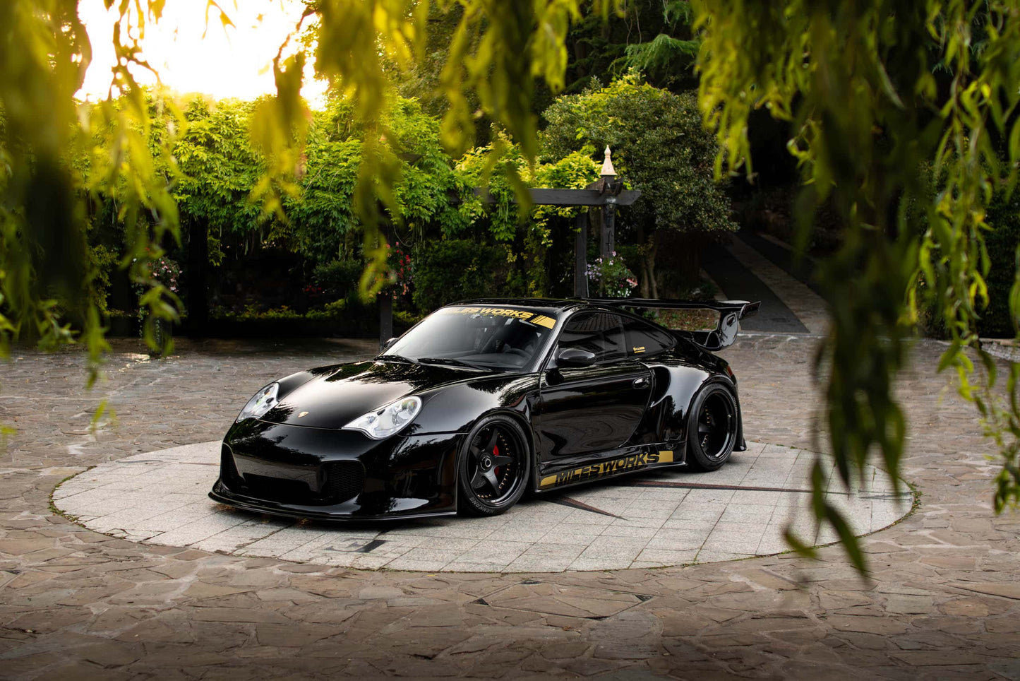 Turbo Package A: MWA 996 Turbo Ultrawide kit + RS Spoiler (coupe/cabriolet)